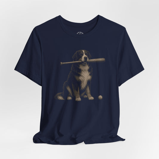 Bat Dog Bernese Mountain Dog T-Shirt
