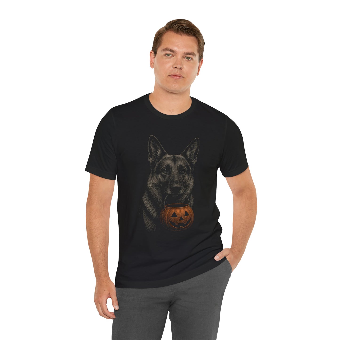 German Shepherd Halloween T-Shirt – Boop or Treat