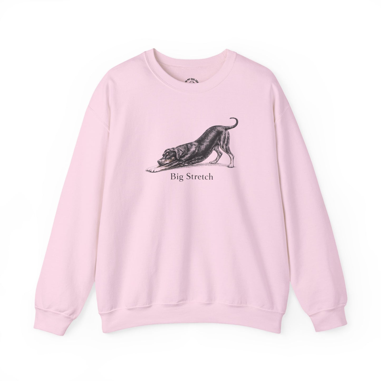 Big Stretch Doberman Sweatshirt (Natural Ears and Tail)
