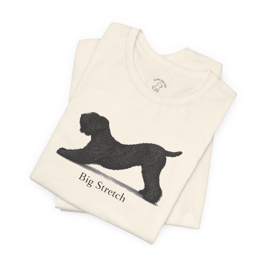 Big Stretch Black Russian Terrier T-Shirt