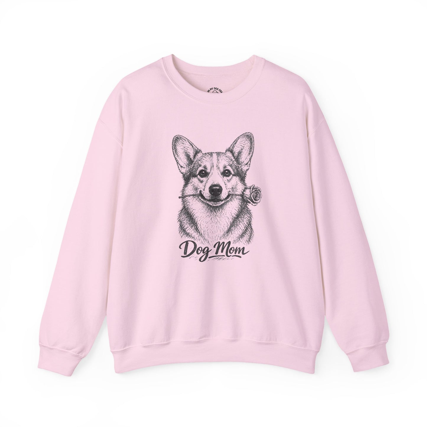 Corgi Dog Mom Sweatshirt (Rose Collection)