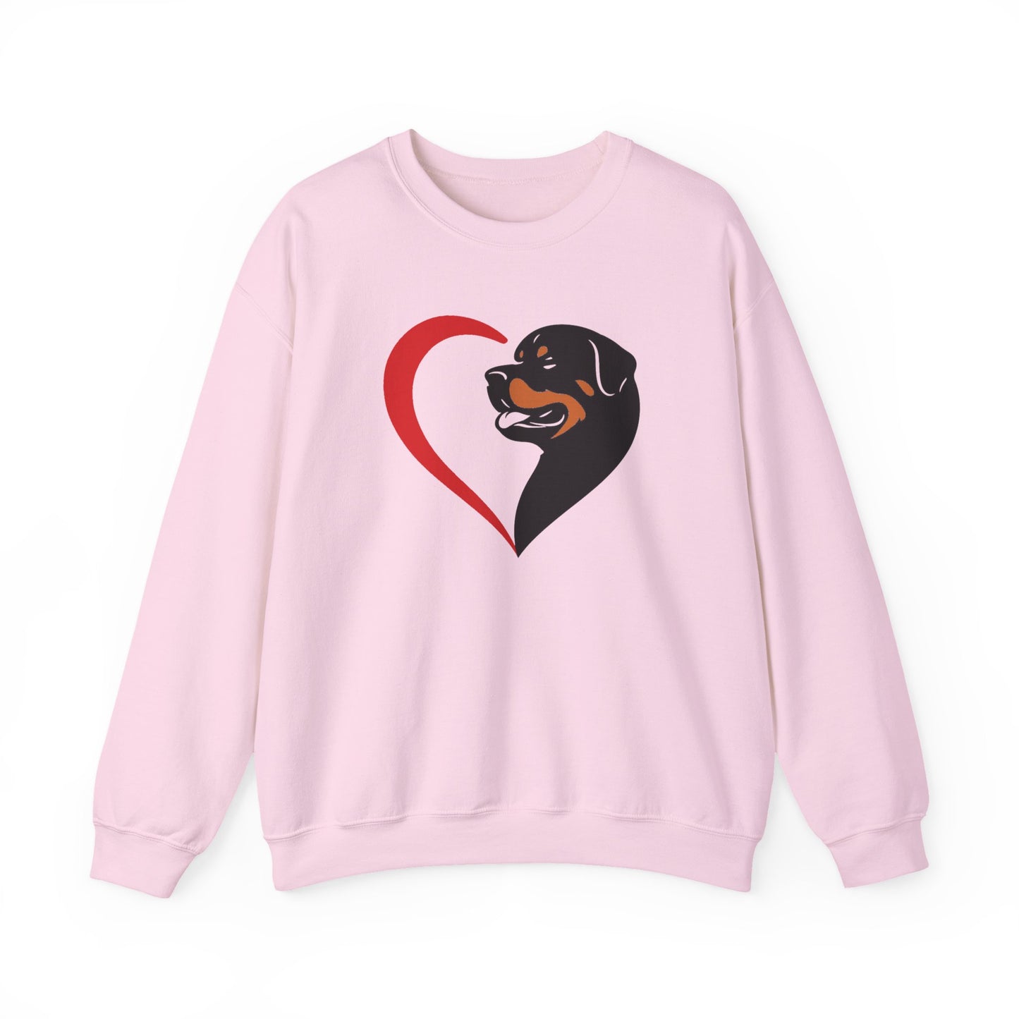 Rottweiler Heart Sweatshirt