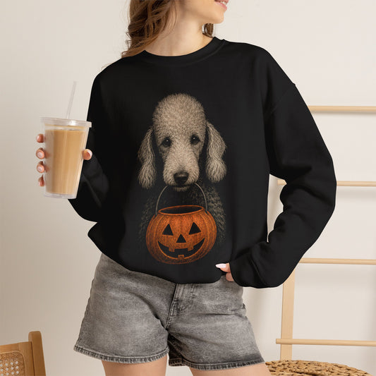 Bedlington Terrier Halloween Sweatshirt – Boop or Treat