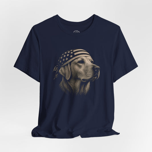 All-American Yellow Labrador Retriever T-Shirt