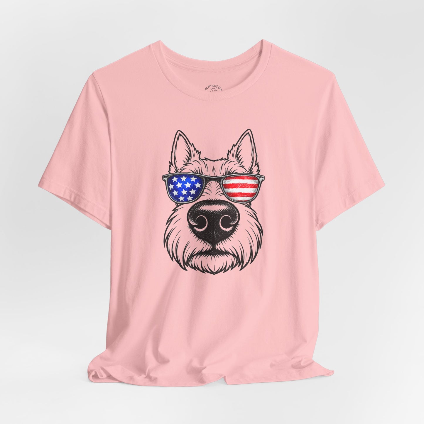 Red, White & BOOP Scottish Terrier T-Shirt