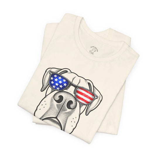 Red, White & BOOP Boxer T-Shirt