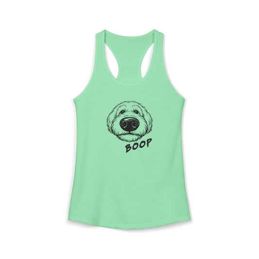 BOOP Classic - Goldendoodle - Women's Racerback Tanktop