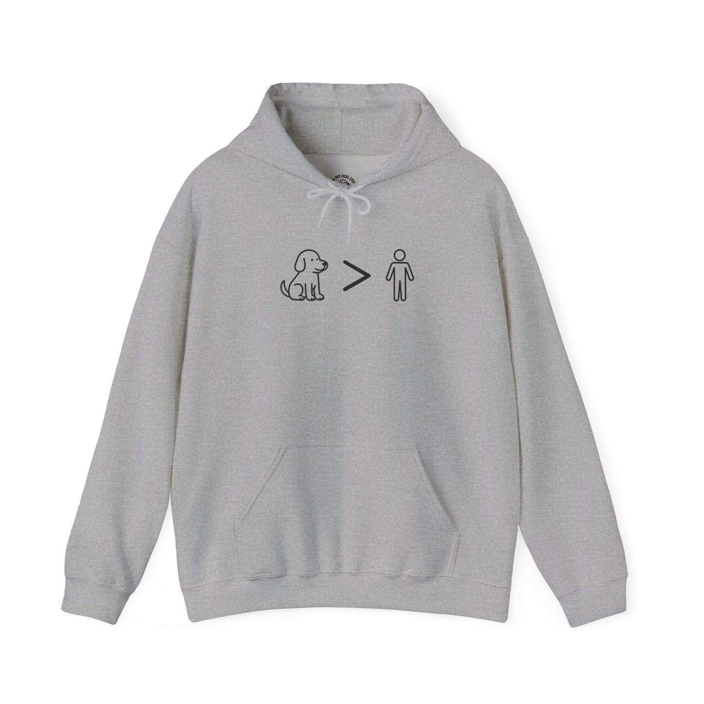 Dogs Greater Than Humans - Dog Lover Hoodie