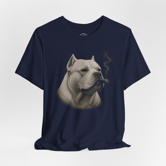 The Gentleman American Bully (White) T-Shirt