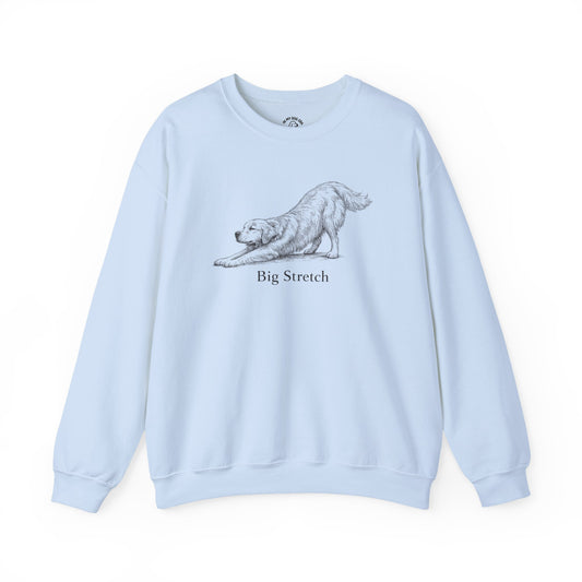 Big Stretch Golden Retriever Sweatshirt