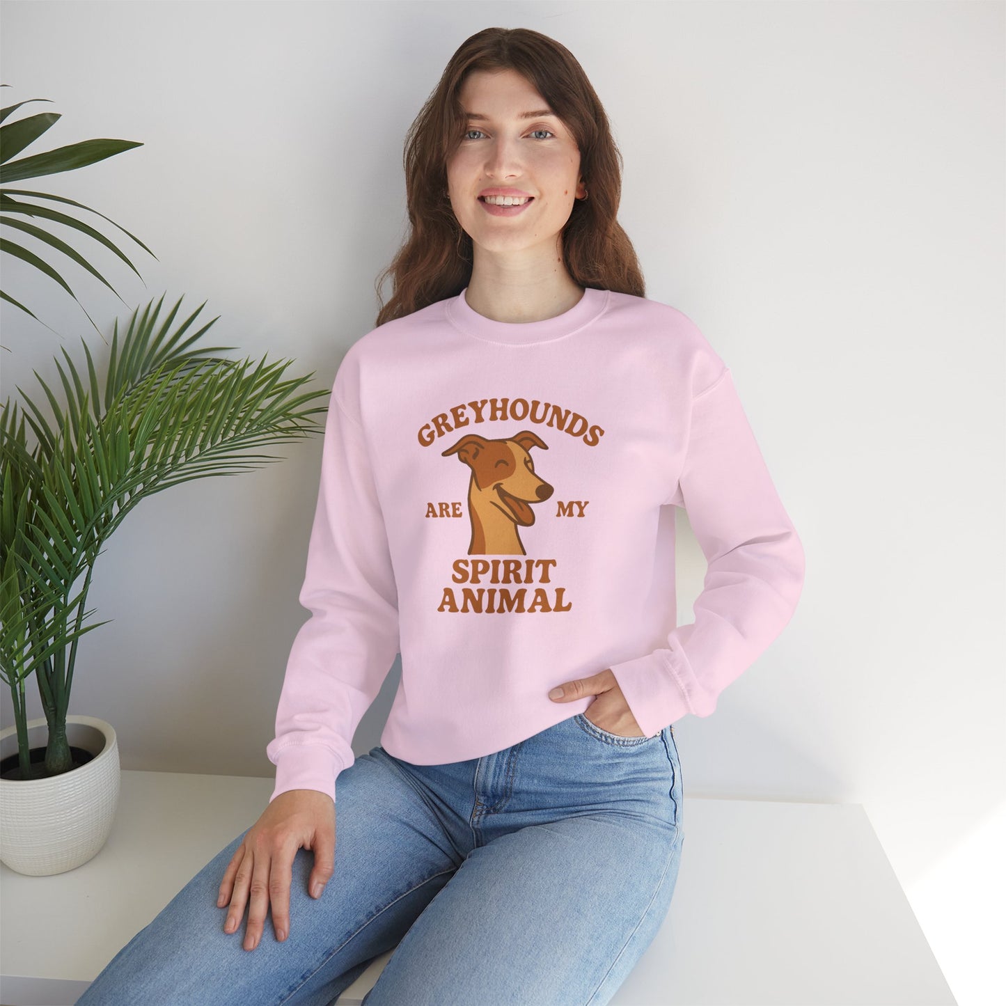 Greyhounds Are My Spirit Animal Sweatshirt
