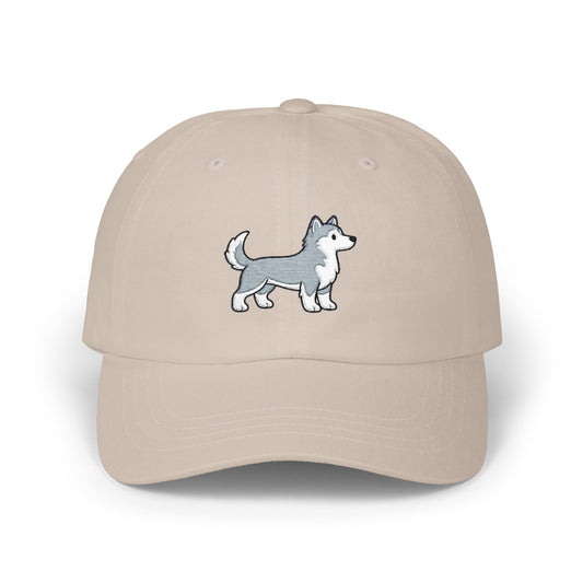 Husky Embroidered Hat