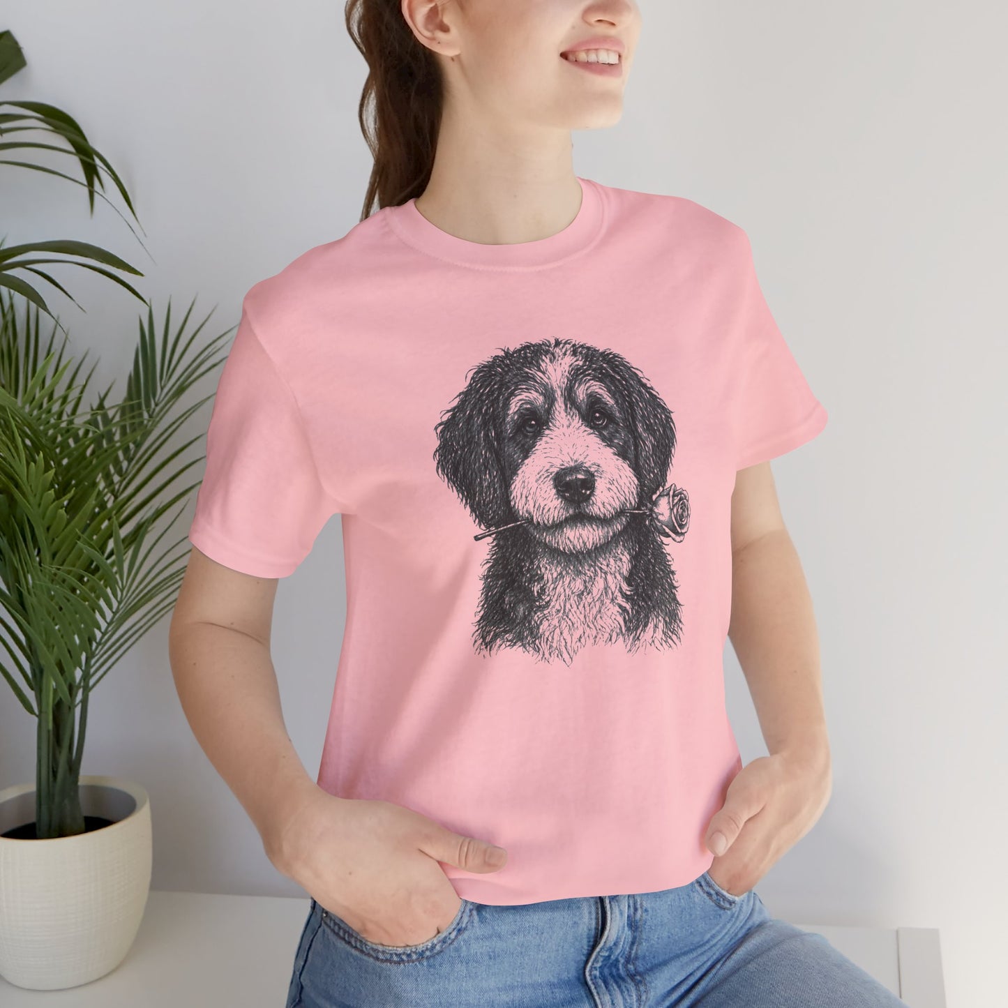 Bernedoodle Rose Collection T-Shirt