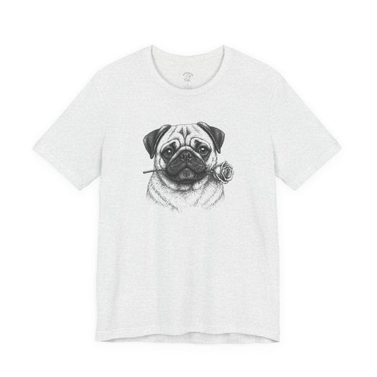 Pug Rose Collection T-Shirt