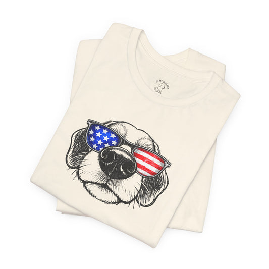 Red, White & BOOP Beagle T-Shirt