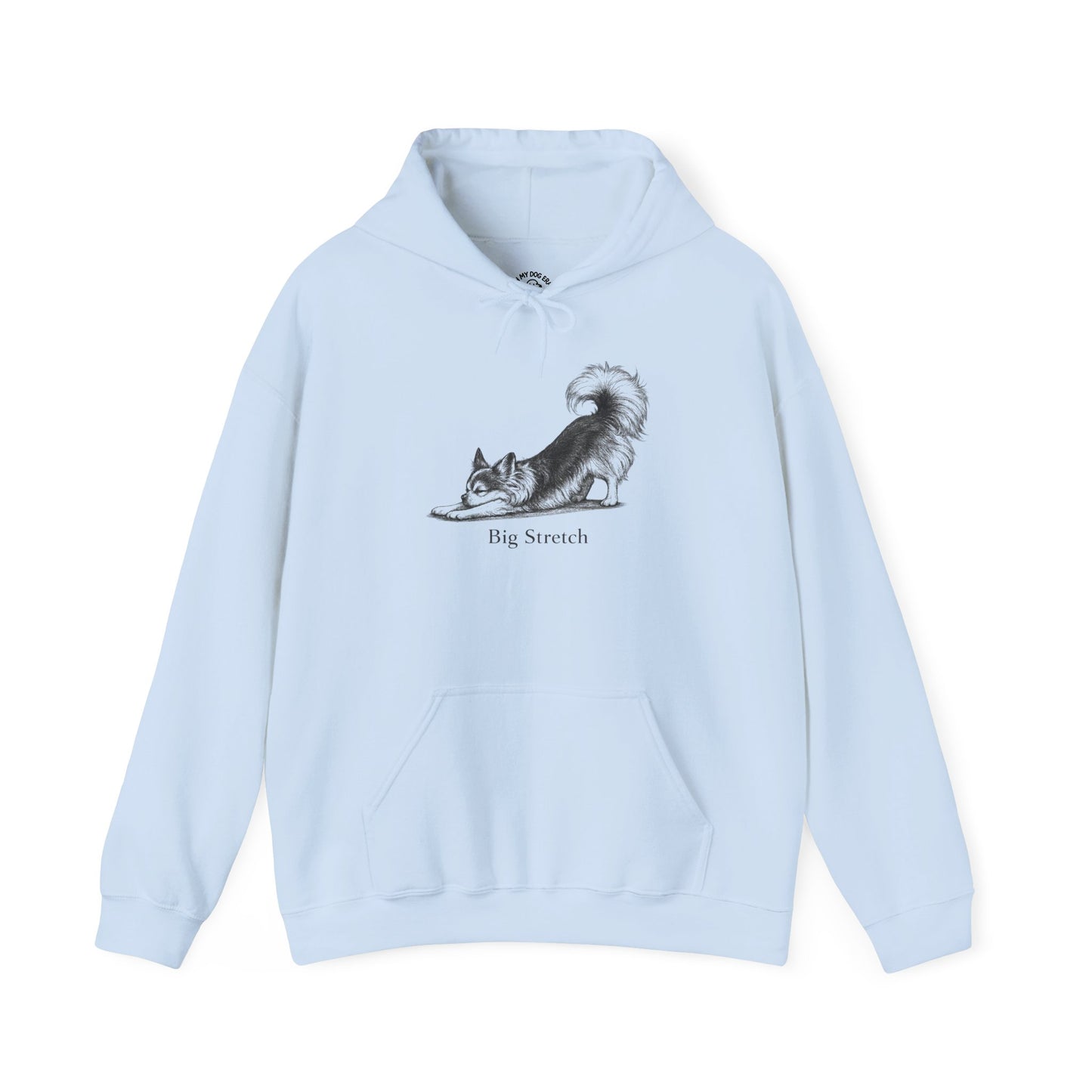 Big Stretch Long-Haired Chihuahua - Hoodie