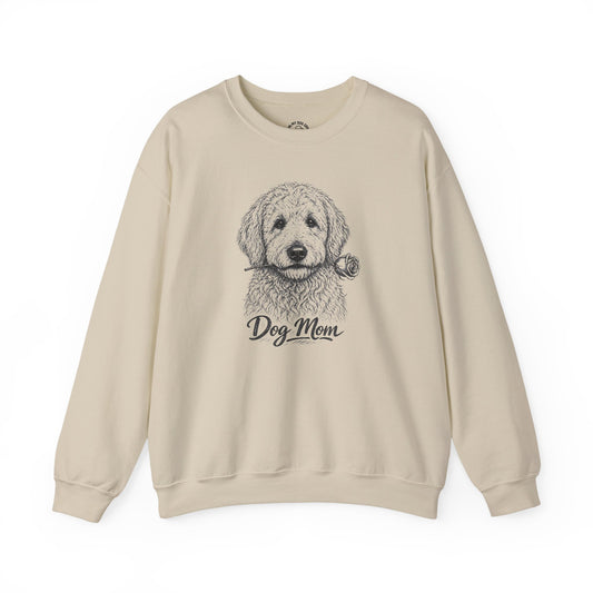 Goldendoodle Dog Mom Sweatshirt (Rose Collection)