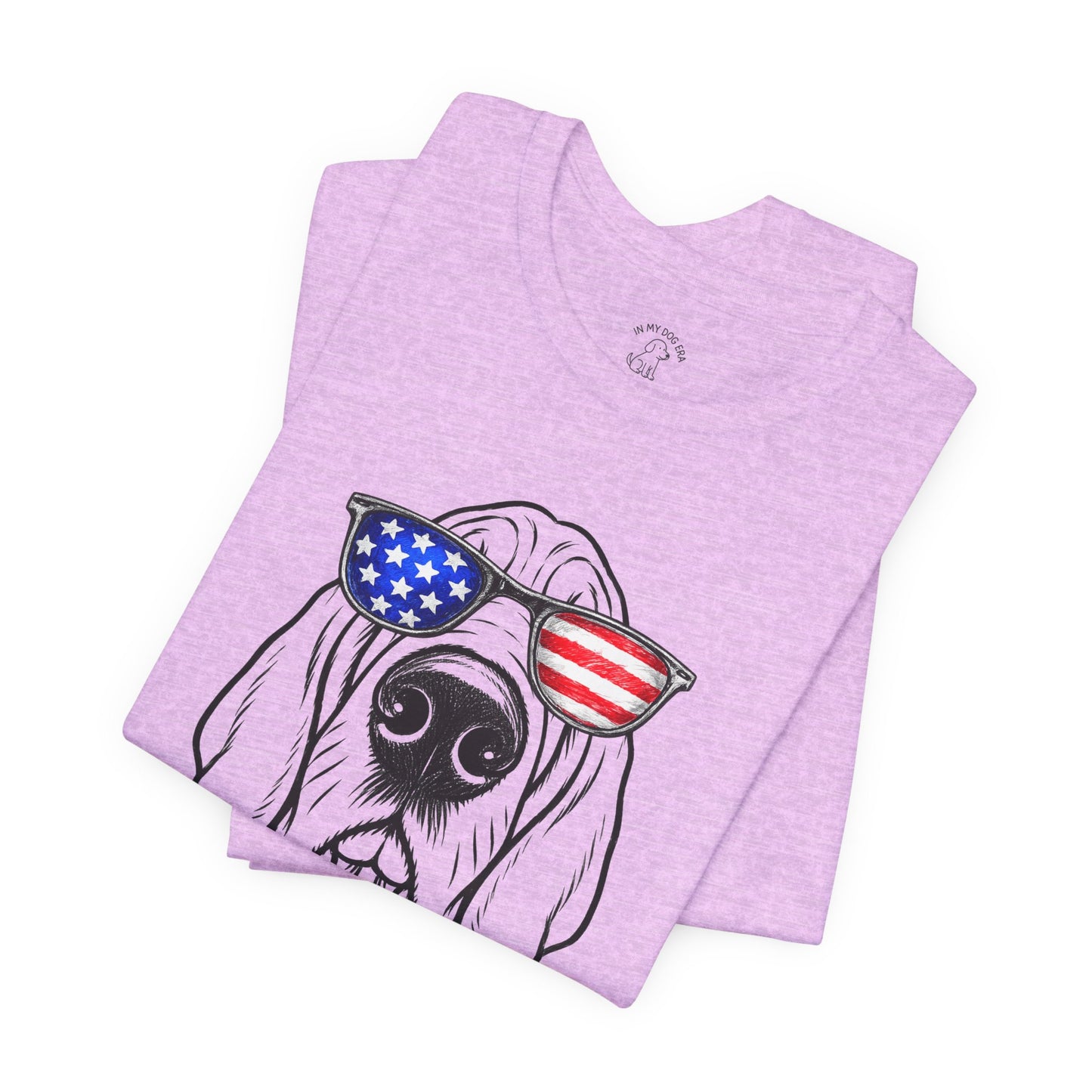 Red, White & BOOP Bloodhound T-Shirt