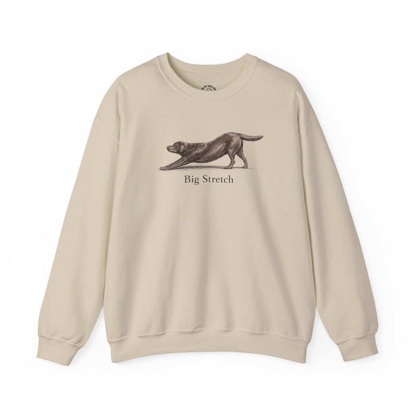Big Stretch Chocolate Labrador Retriever Sweatshirt