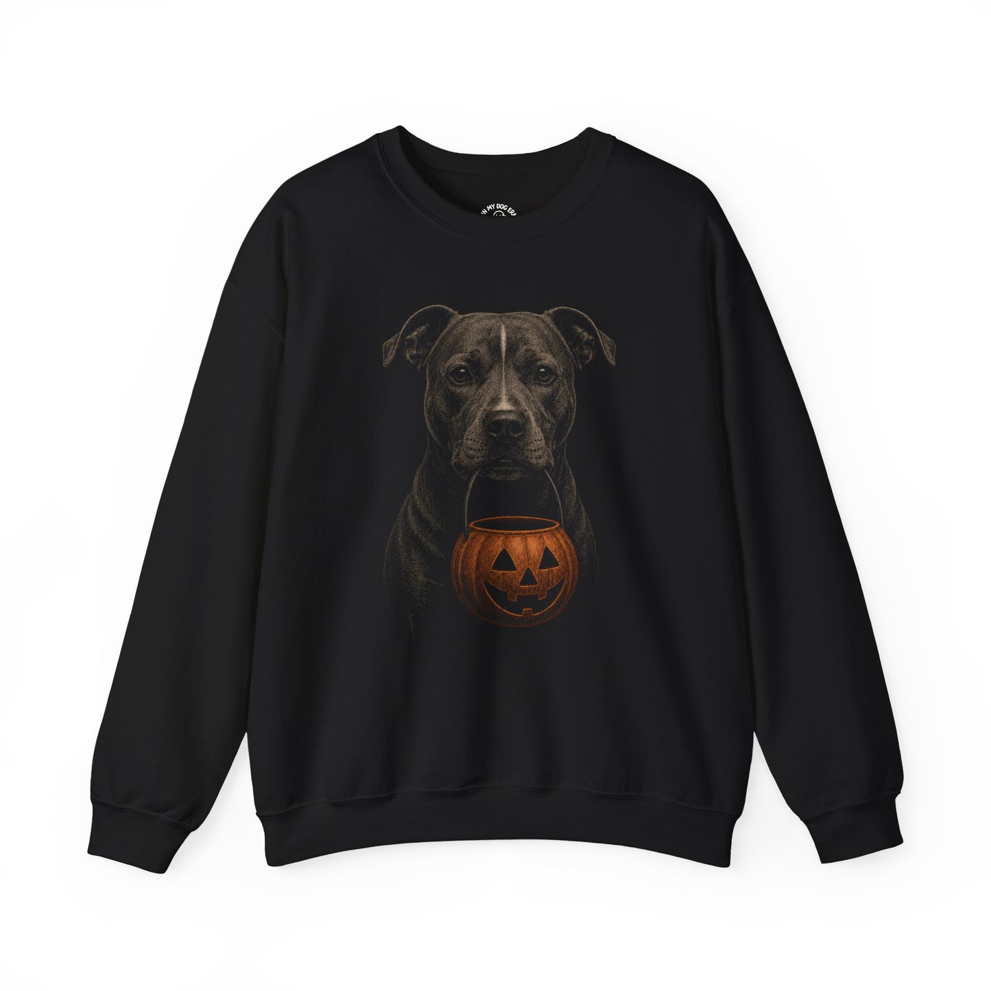 American Staffordshire Terrier Halloween Sweatshirt – Boop or Treat
