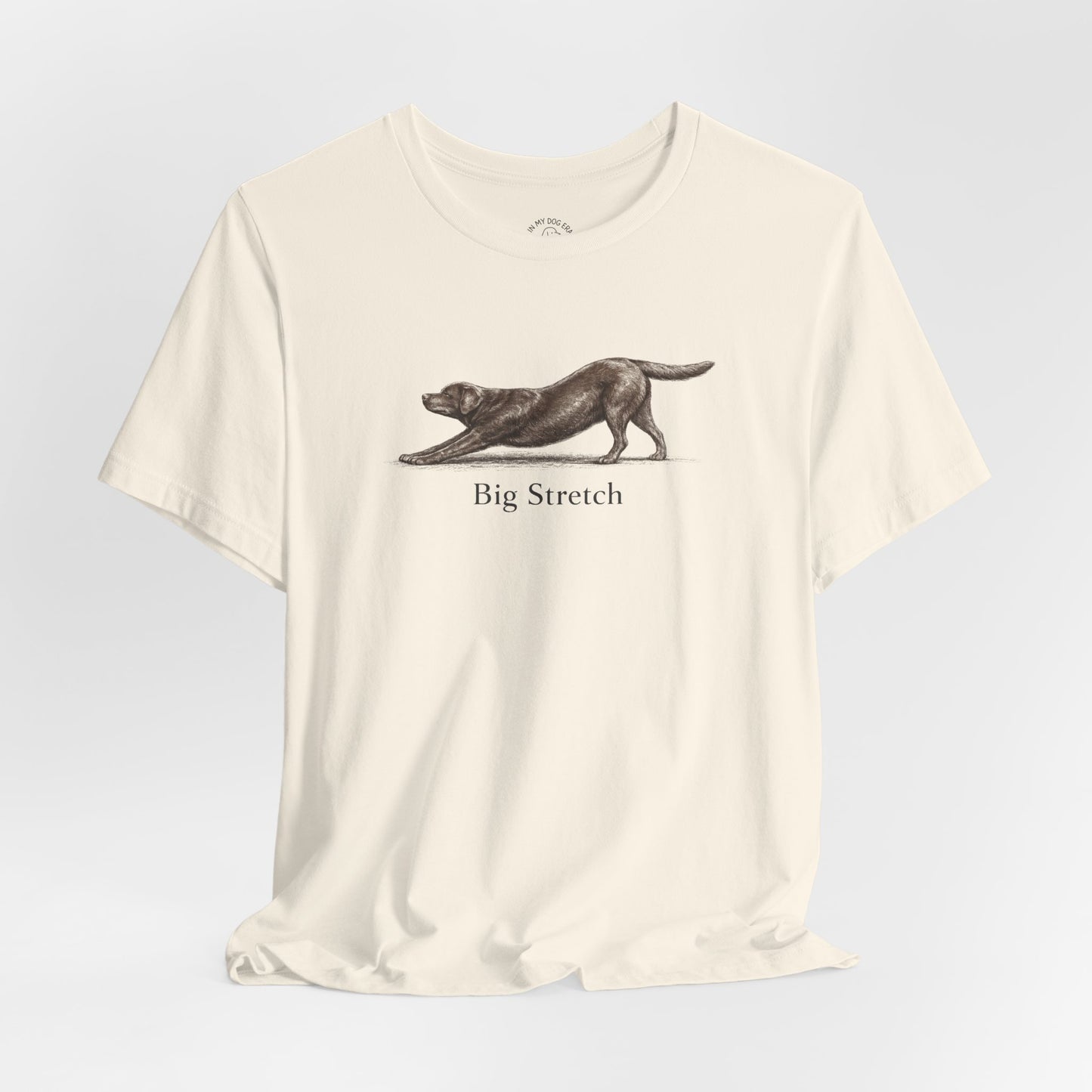Big Stretch Chocolate Labrador Retriever T-Shirt
