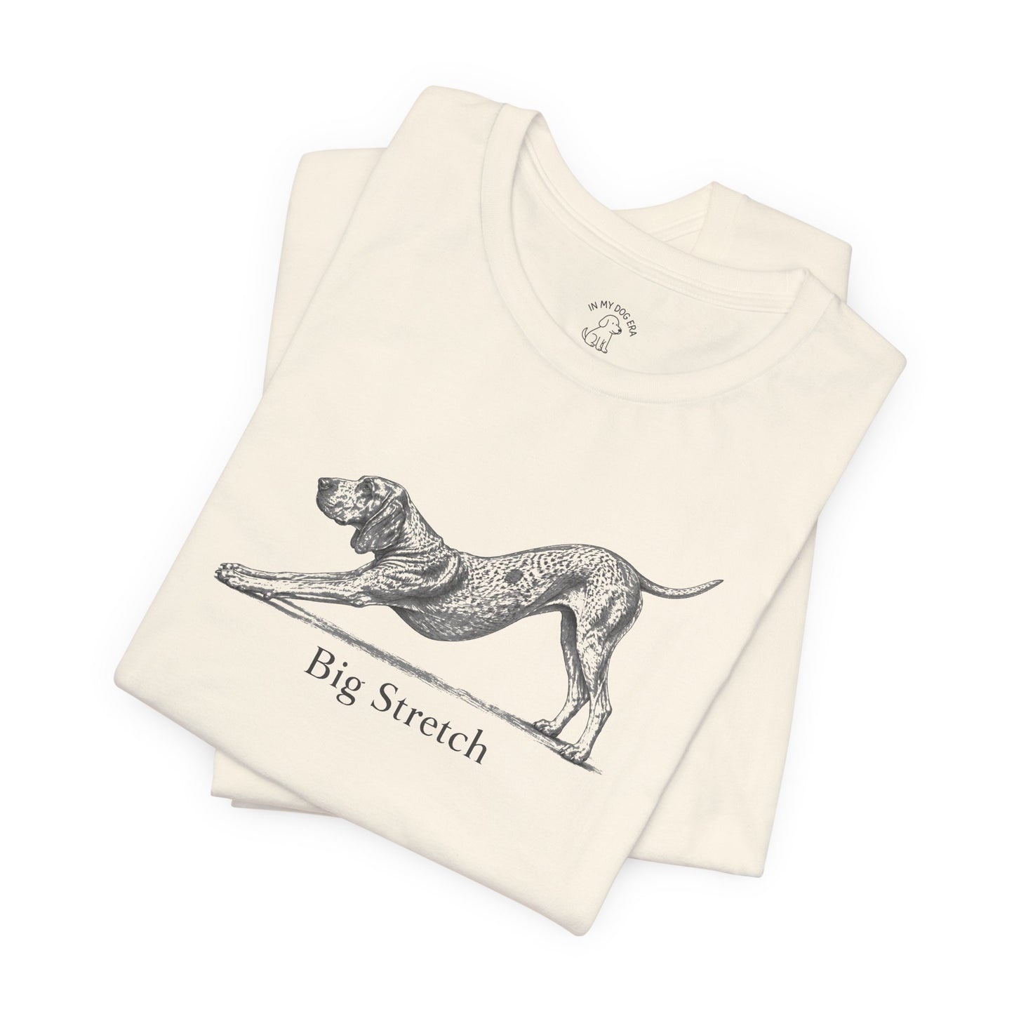 Big Stretch Bracco Italiano T-Shirt (Natural Tail)