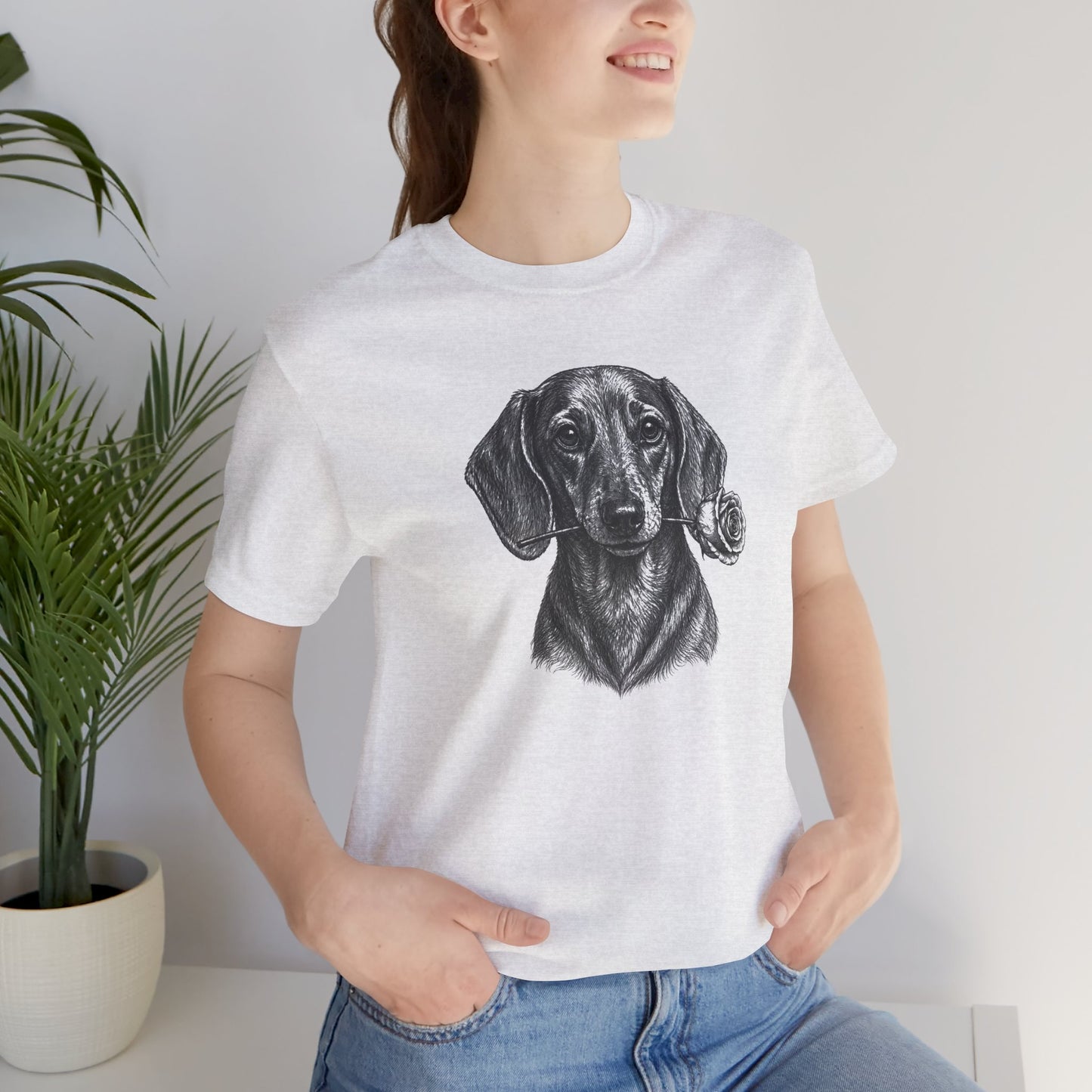 Dachshund Rose Collection T-Shirt