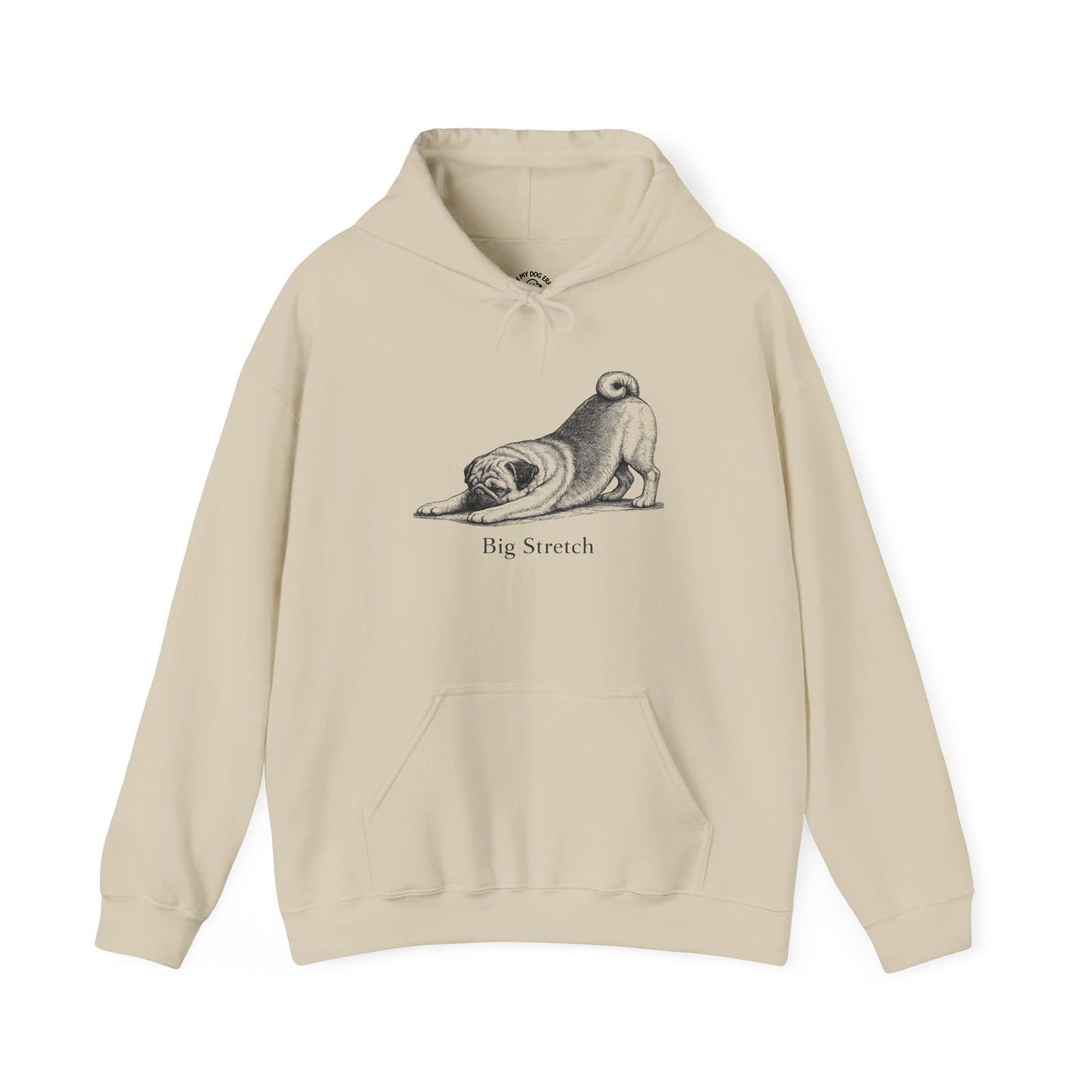 Big Stretch Pug - Hoodie