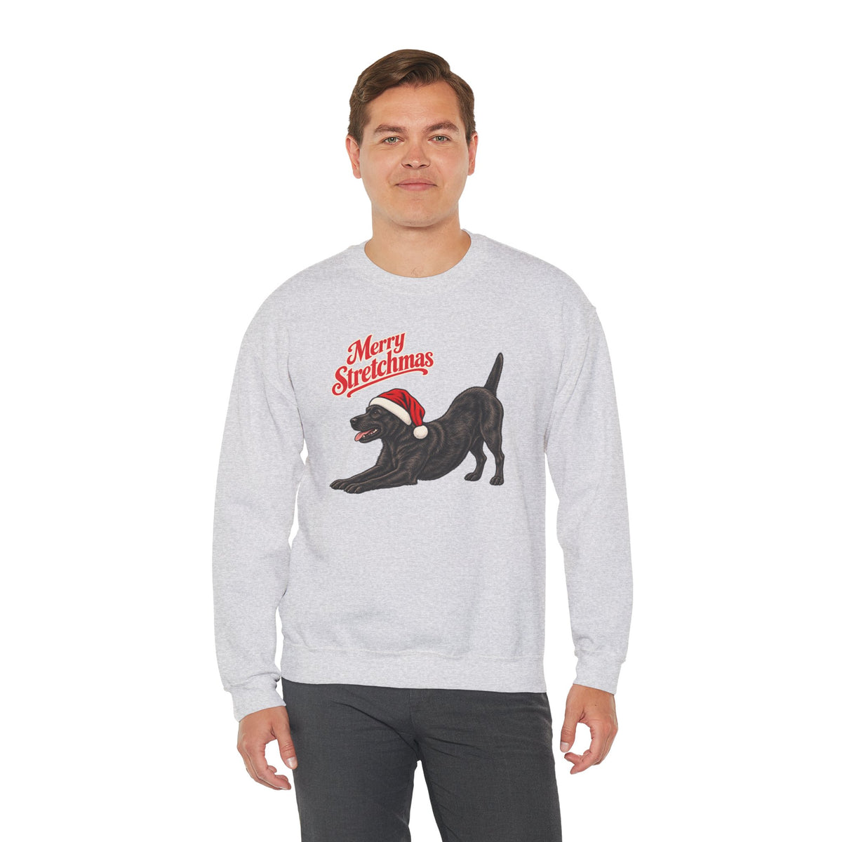 Patterdale Terrier Christmas Sweatshirt | Merry Stretchmas