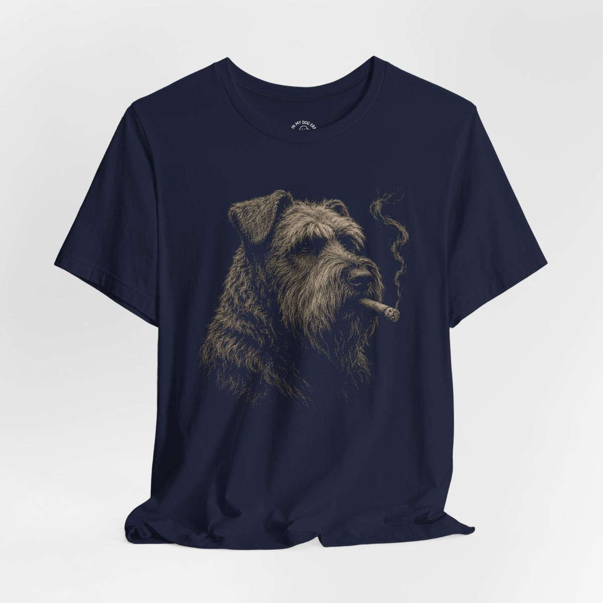 The Gentleman Bouvier des Flandres T-Shirt (Natural ears)