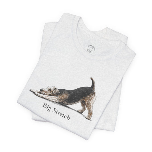 Big Stretch Airedale Terrier T-Shirt