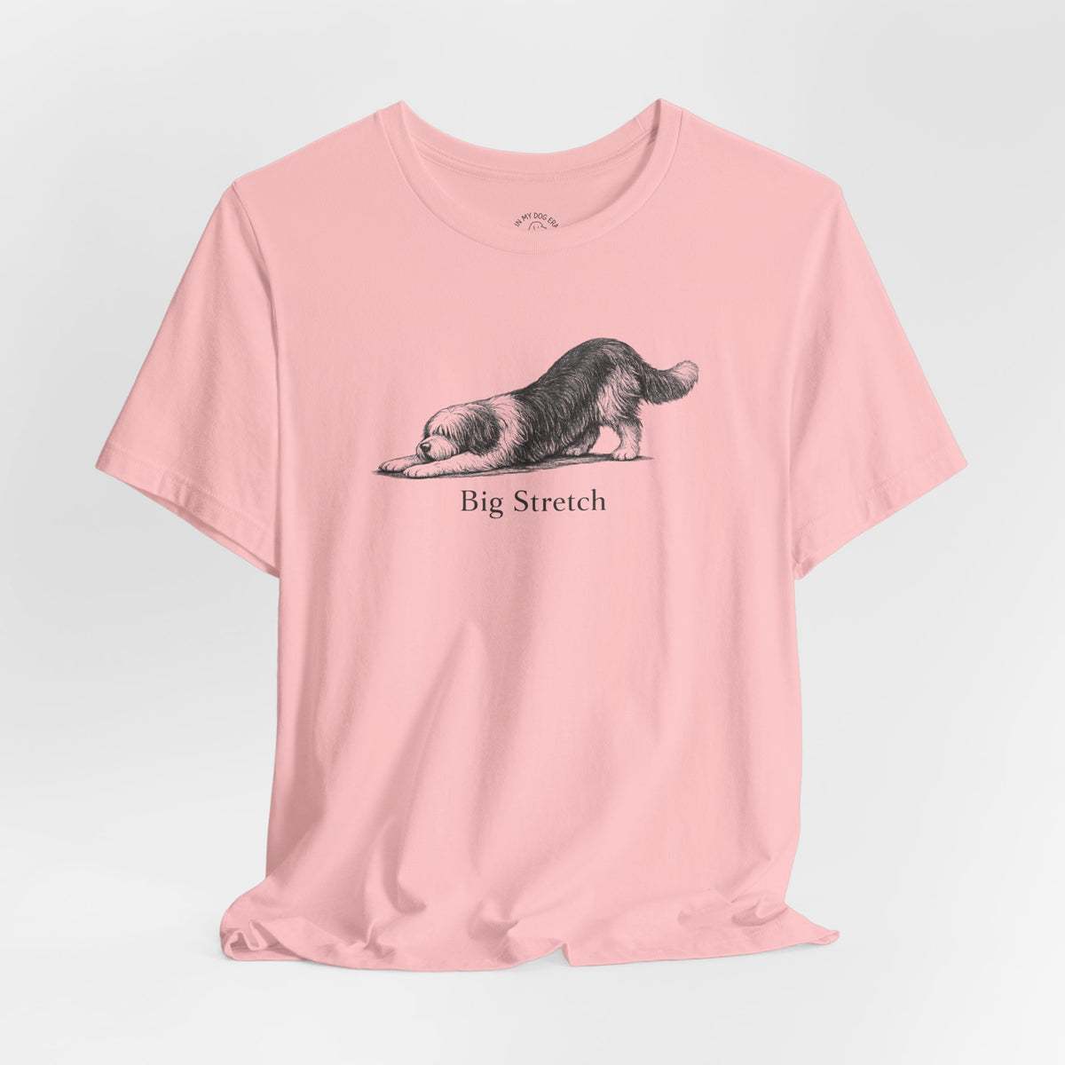 Big Stretch Bearded Collie T-Shirt