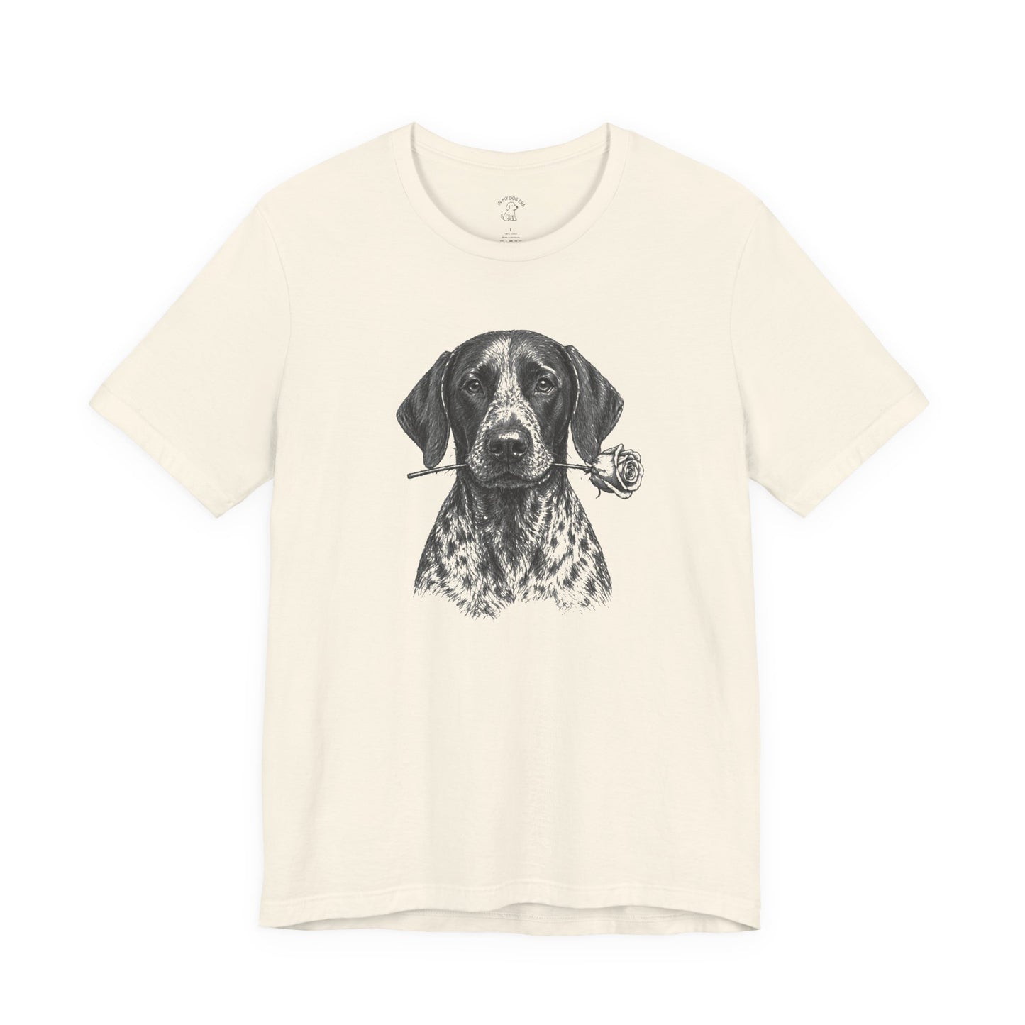 German Shorthaired Pointer GSP Rose Collection T-Shirt