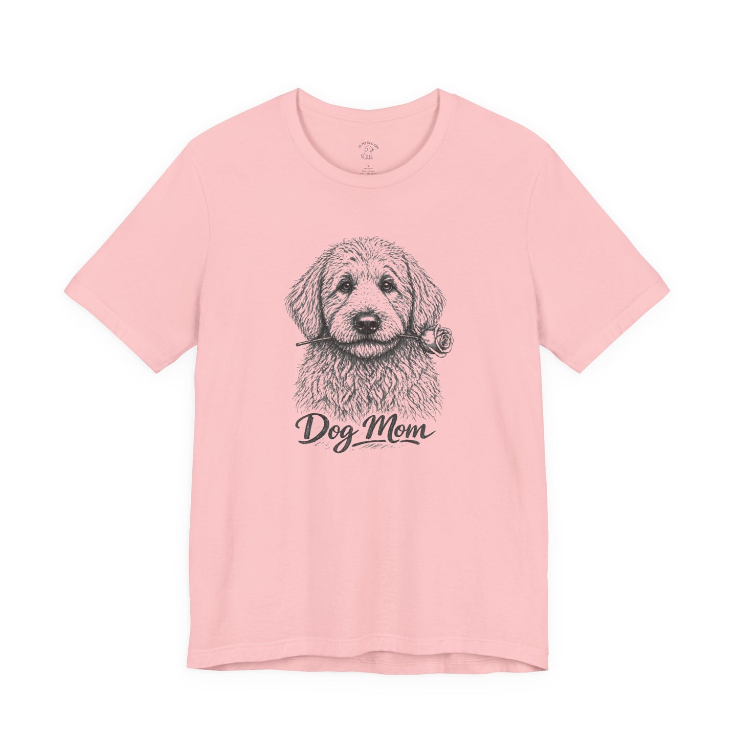 Labradoodle Dog Mom T-Shirt (Rose Collection)