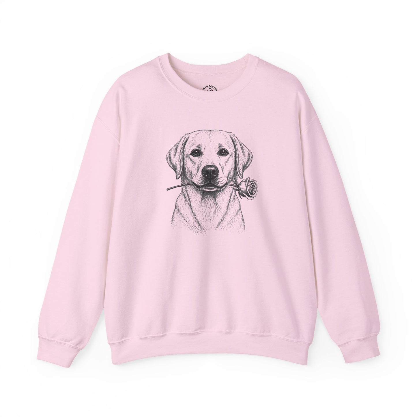 Yellow Labrador Retriever Rose Collection Sweatshirt