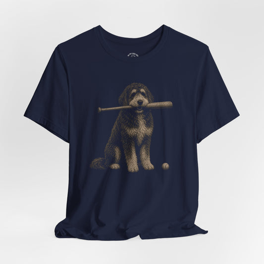 Bat Dog Bernedoodle T-Shirt