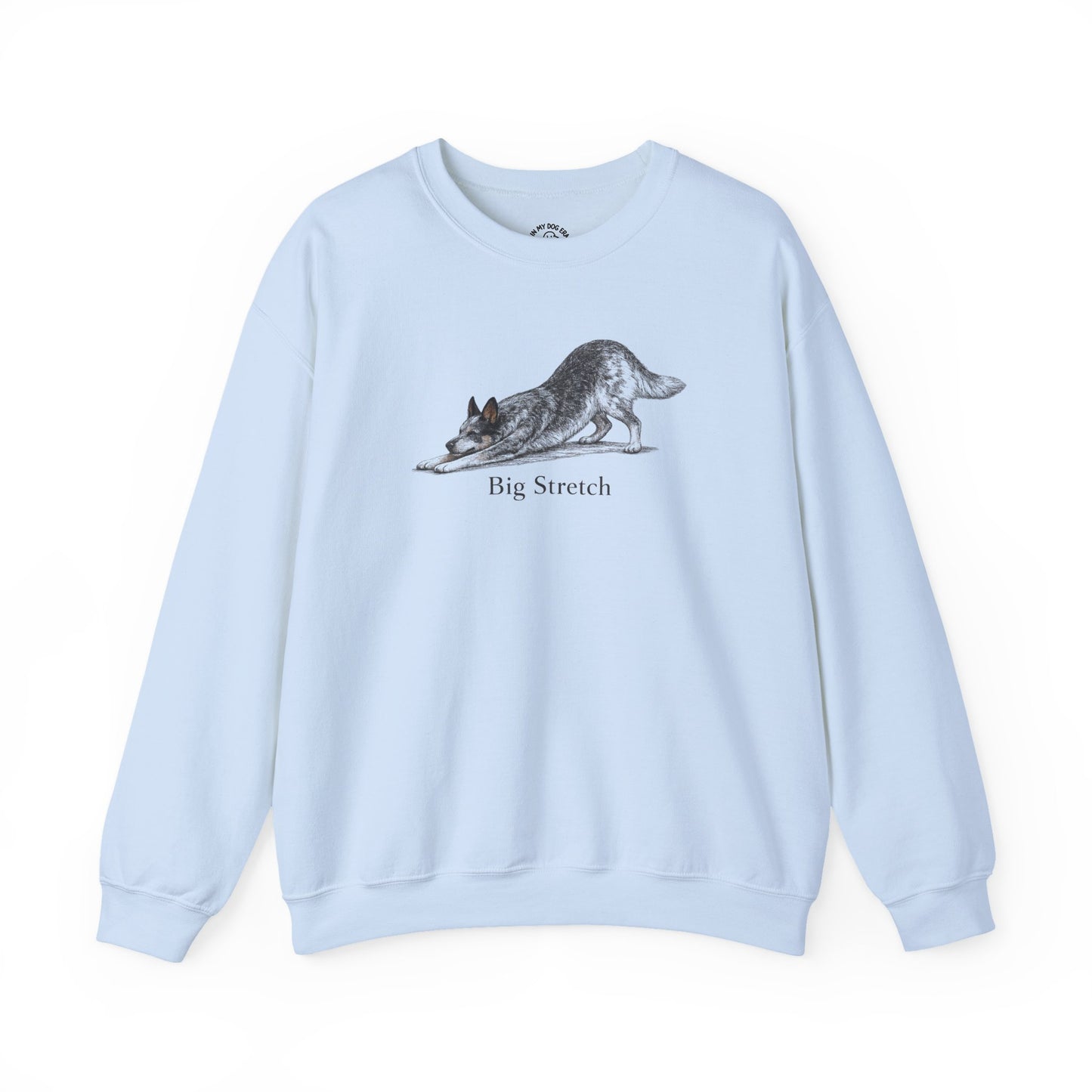 Big Stretch Australian Cattle Dog Sweatshirt (Blue Heeler)
