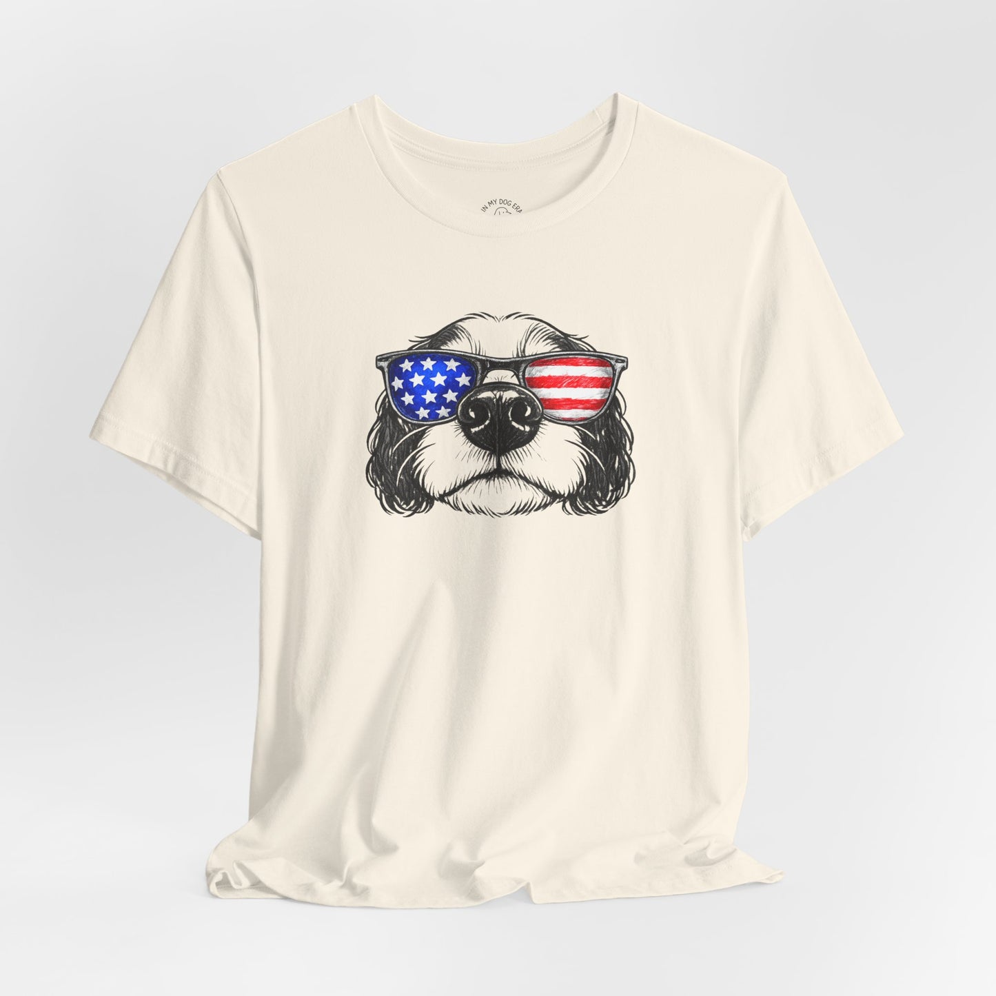 Red, White & BOOP Cavalier King Charles Spaniel T-Shirt