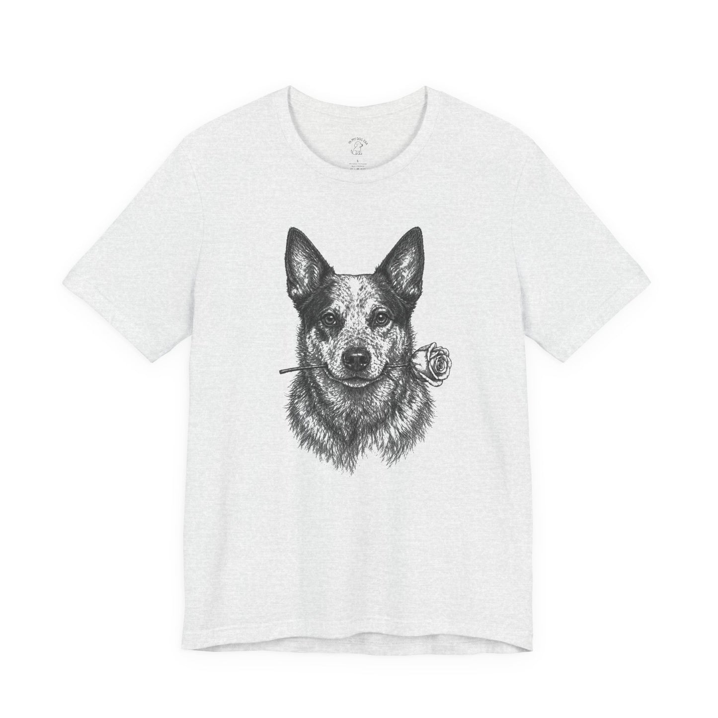 Australian Cattle Dog Heeler Rose Collection T-Shirt
