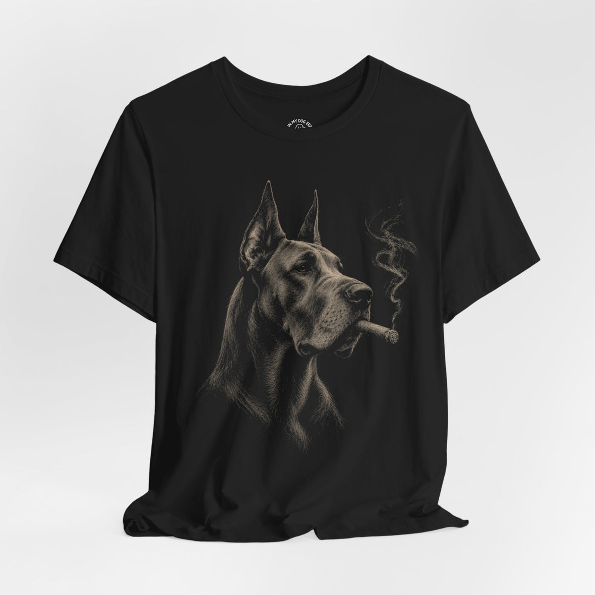 The Gentleman Great Dane T-Shirt (Cropped Ears)