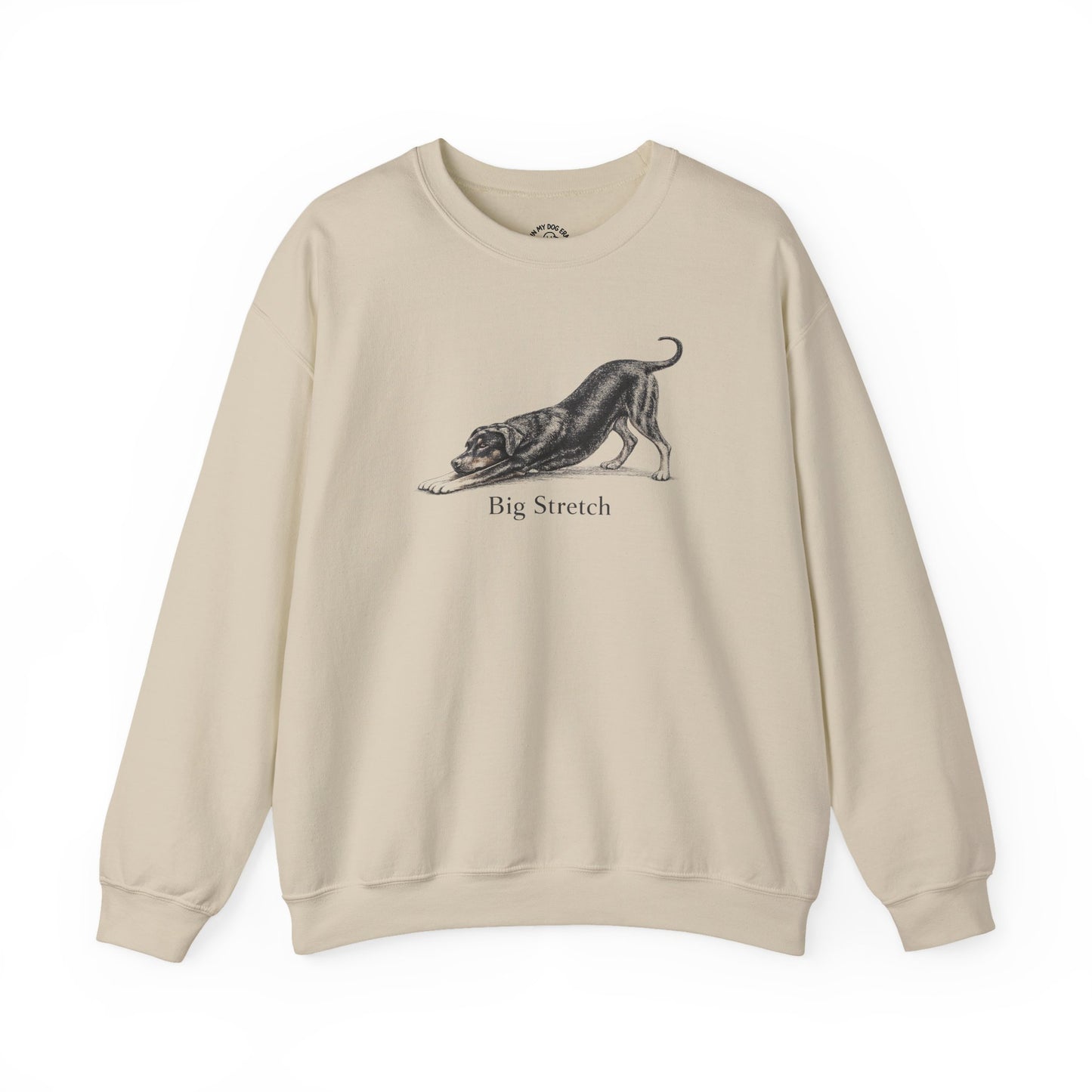 Big Stretch Doberman Sweatshirt (Natural Ears and Tail)
