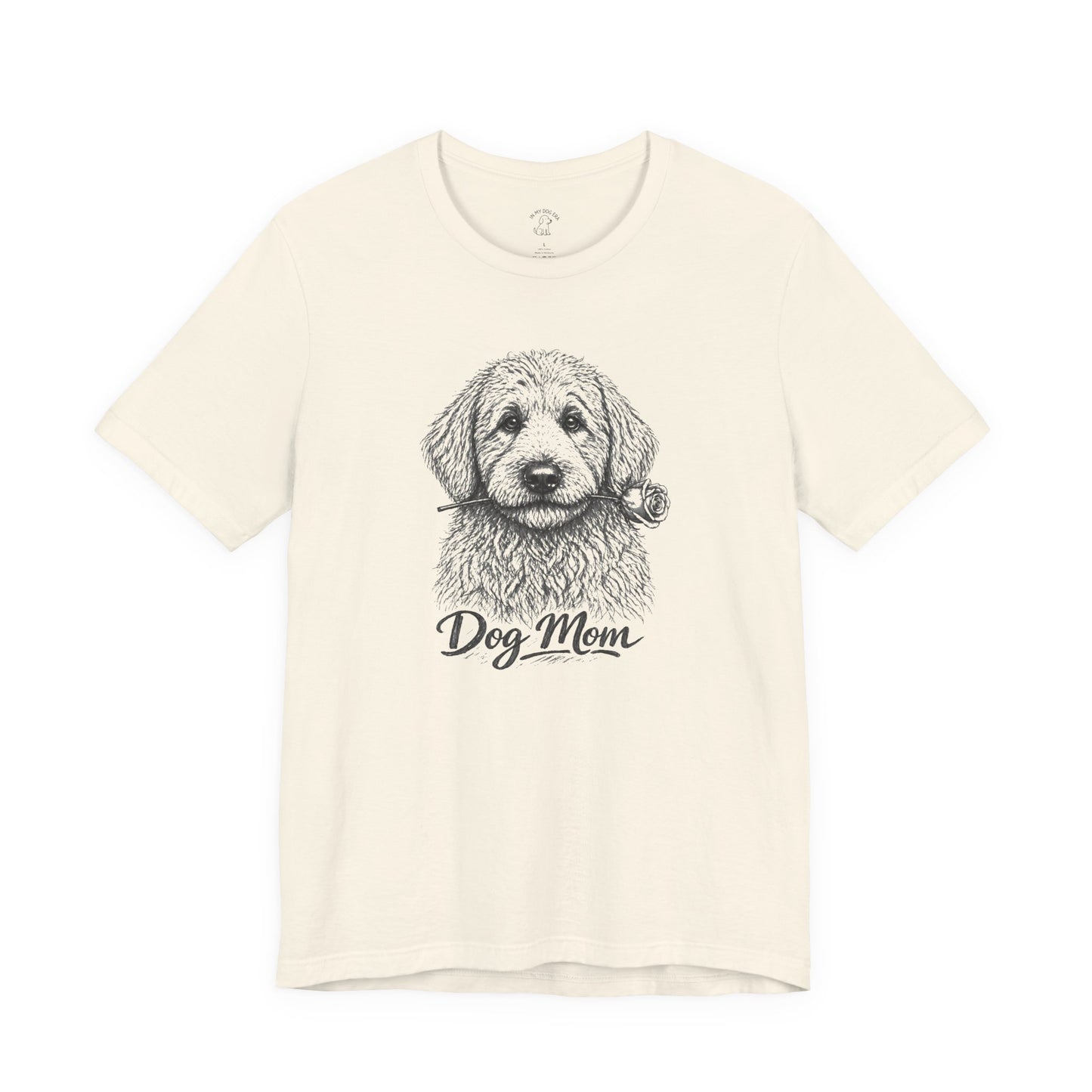 Labradoodle Dog Mom T-Shirt (Rose Collection)
