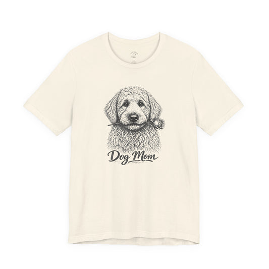 Labradoodle Dog Mom T-Shirt (Rose Collection)