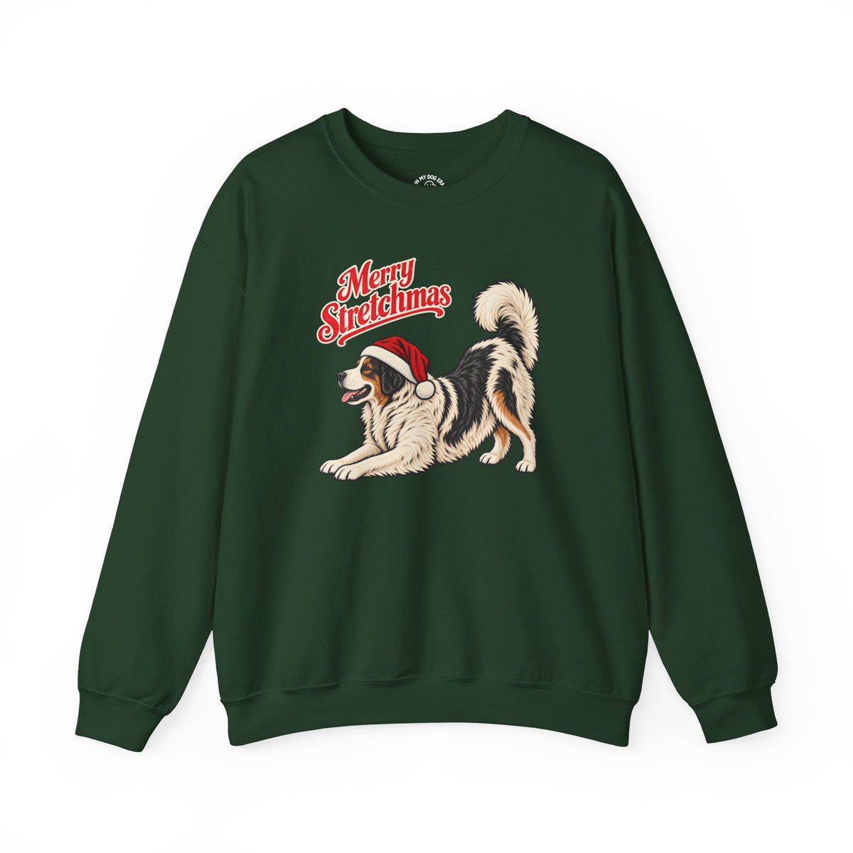 Great Bernese Christmas Sweatshirt | Merry Stretchmas