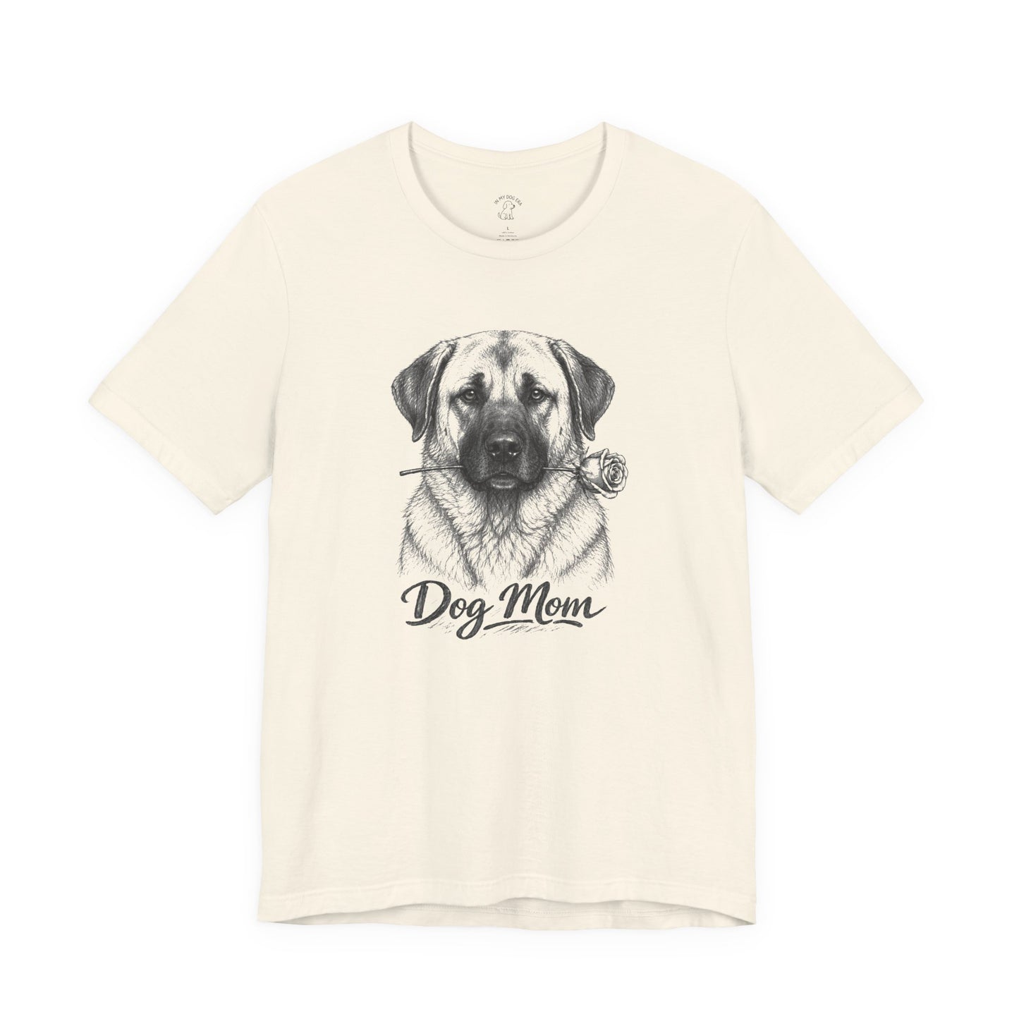 Kangal Shepherd Dog Dog Mom T-Shirt (Rose Collection)