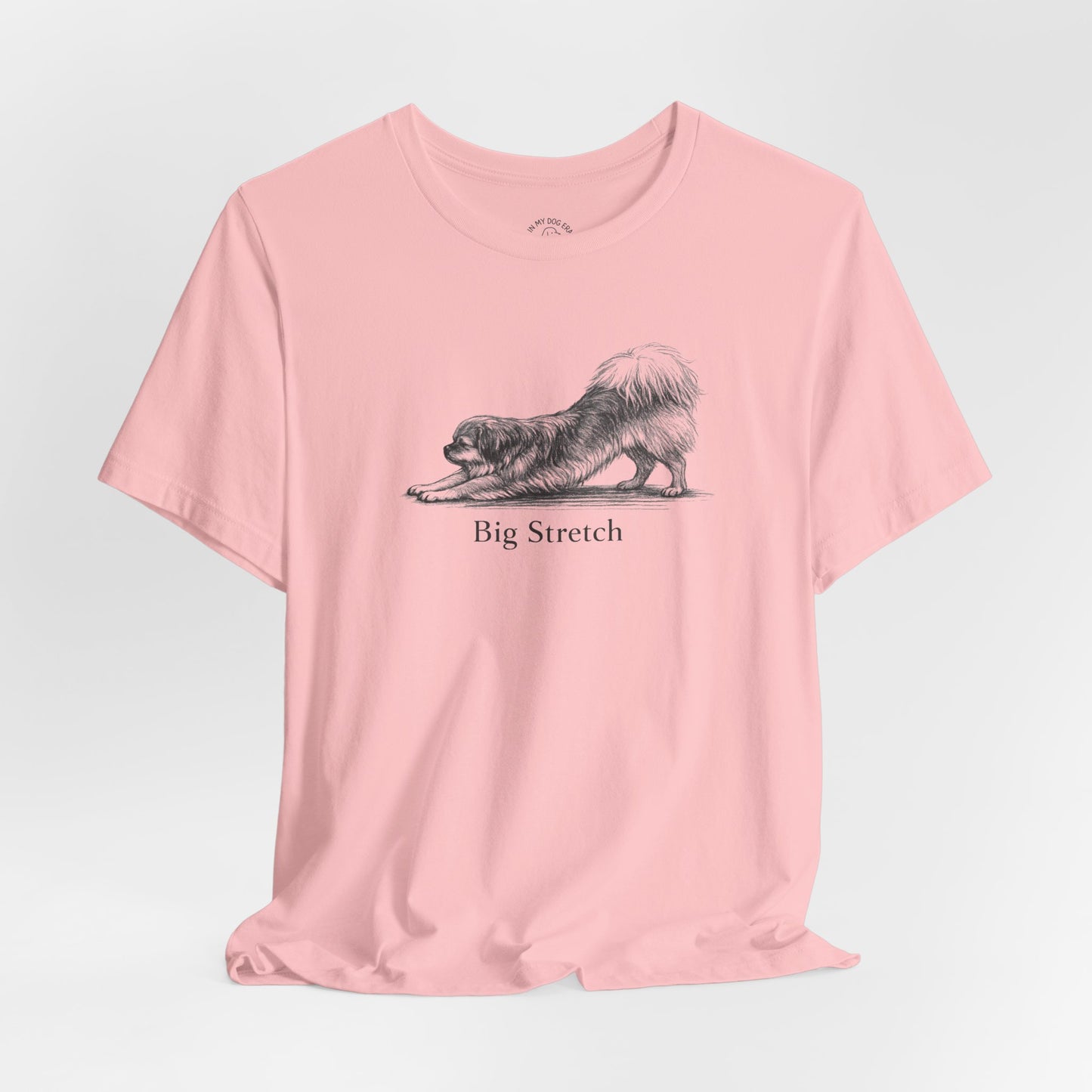 Big Stretch Tibetan Spaniel T-Shirt
