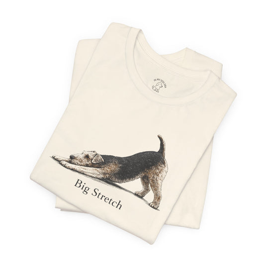 Big Stretch Airedale Terrier T-Shirt