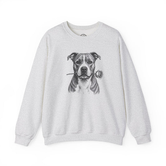 American Staffordshire Terrier Rose Collection Sweatshirt