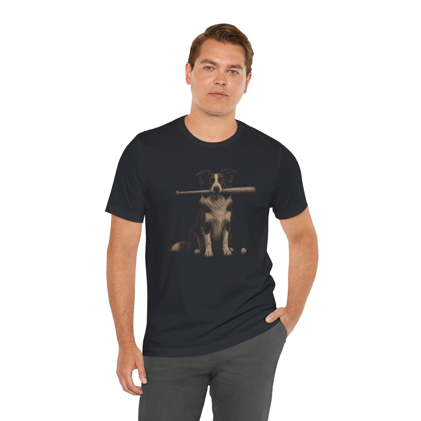 Bat Dog Border Collie T-Shirt
