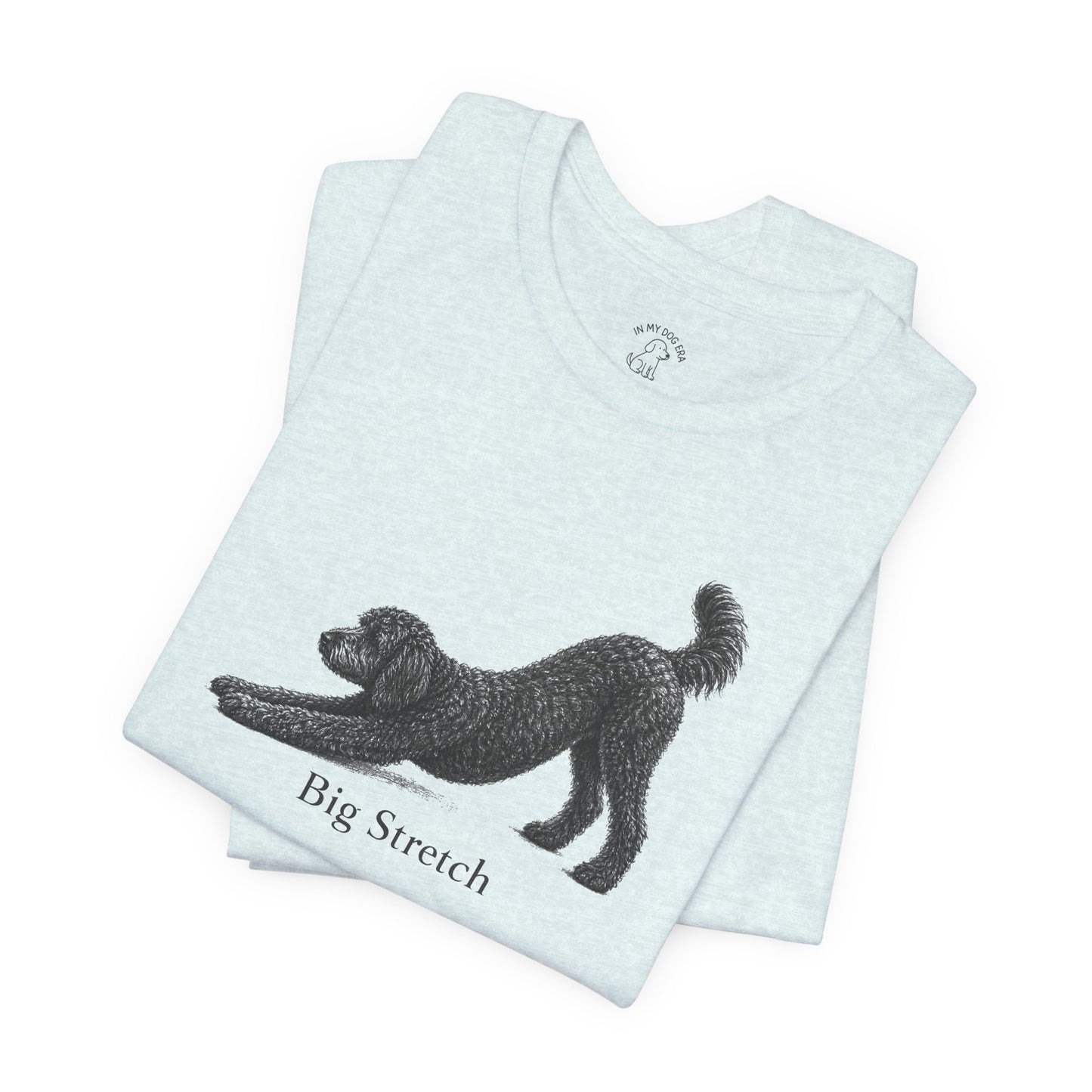 Big Stretch Black Goldendoodle T-Shirt